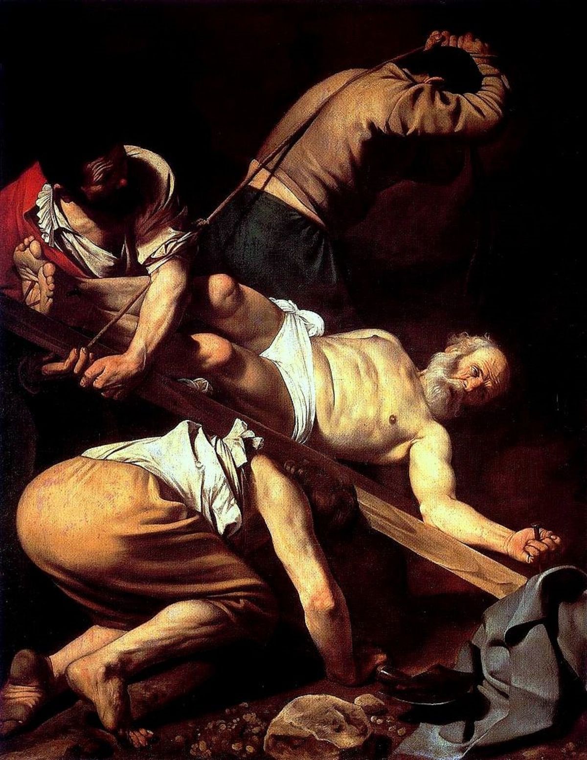 800px-Caravaggio_-_Martirio_di_San_Pietro