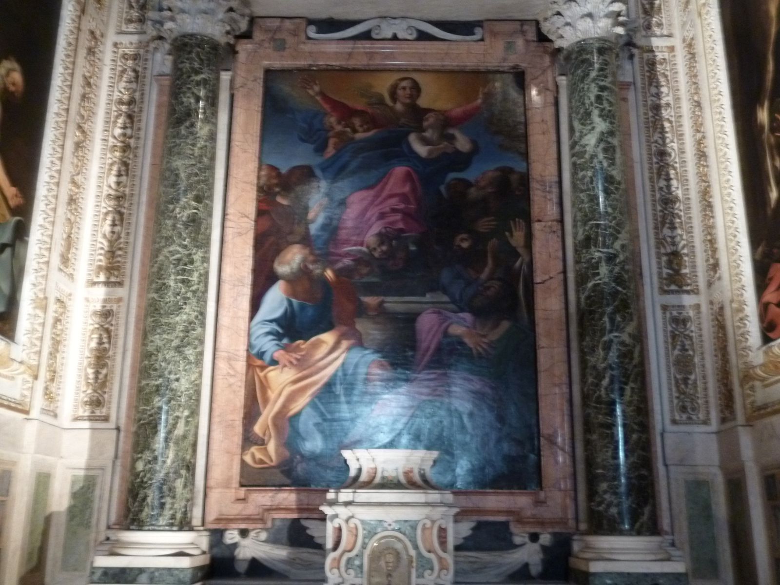 ローマの教会巡り１ サンタ マリア デル ポポロ聖堂 前編 イタリア芸術を楽しむ