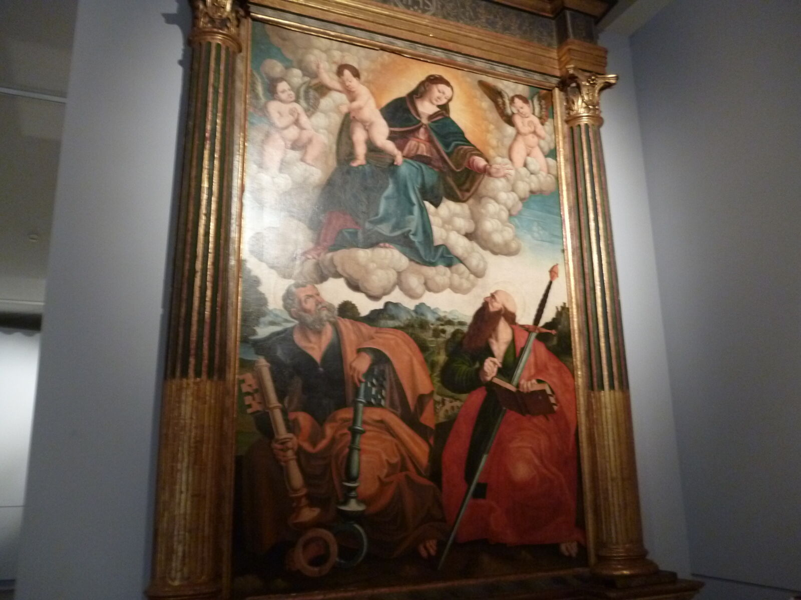 イタリア　絵画 バルトロメオ・コレオーニの肖像（1400～1475年頃）、イタリアの