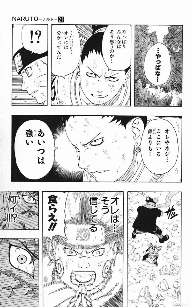 Narutoの下忍 秋道チョウジ の能力 ガー速