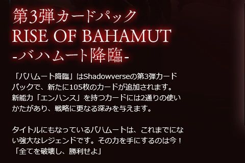 Rise Of Bahamut 特設ページ開設 腹パン情報2 フィーナちゃんと 年目 Rise Of Bahamut 特設ページ開設 腹パン情報2 フィーナちゃんと 年目