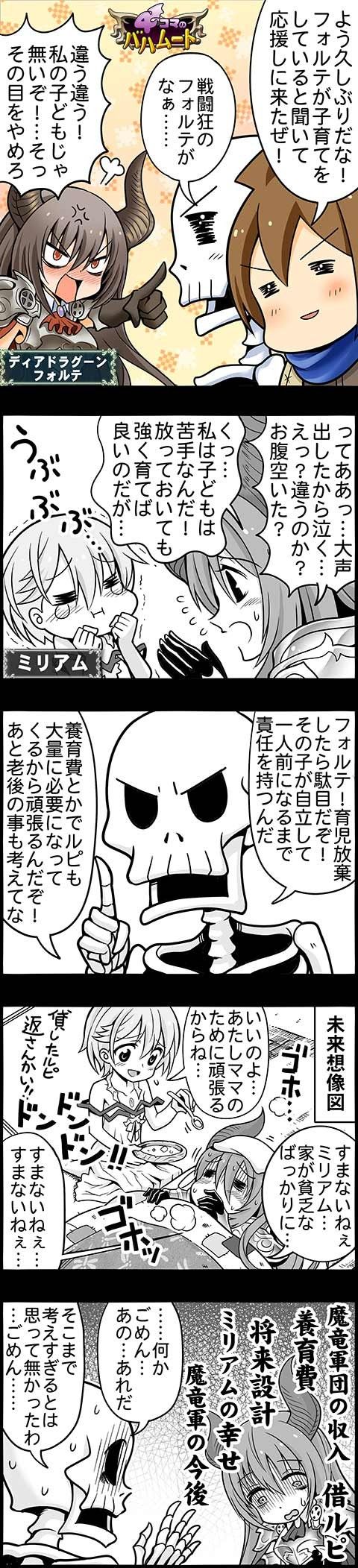 4ｺﾏのﾊﾞﾊﾑｰﾄ フォルテ編 腹パン情報2 フィーナちゃんと 年目