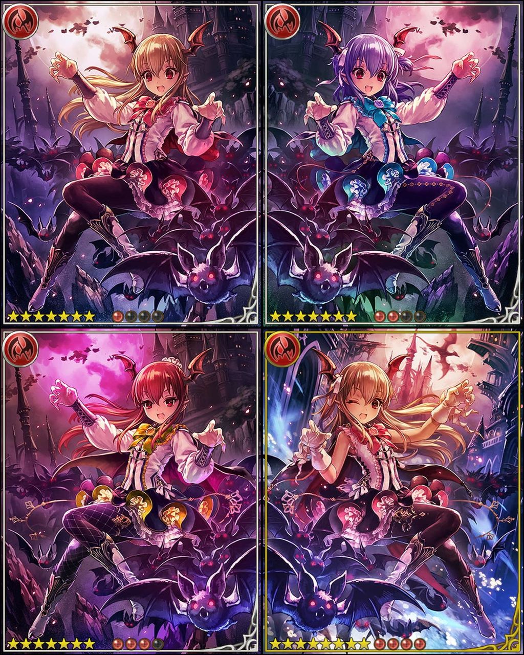 神バハ カード紹介 ヴァンピィ ヴァイト クイーンヴァンパイア 腹パン情報2 フィーナちゃんと 年目
