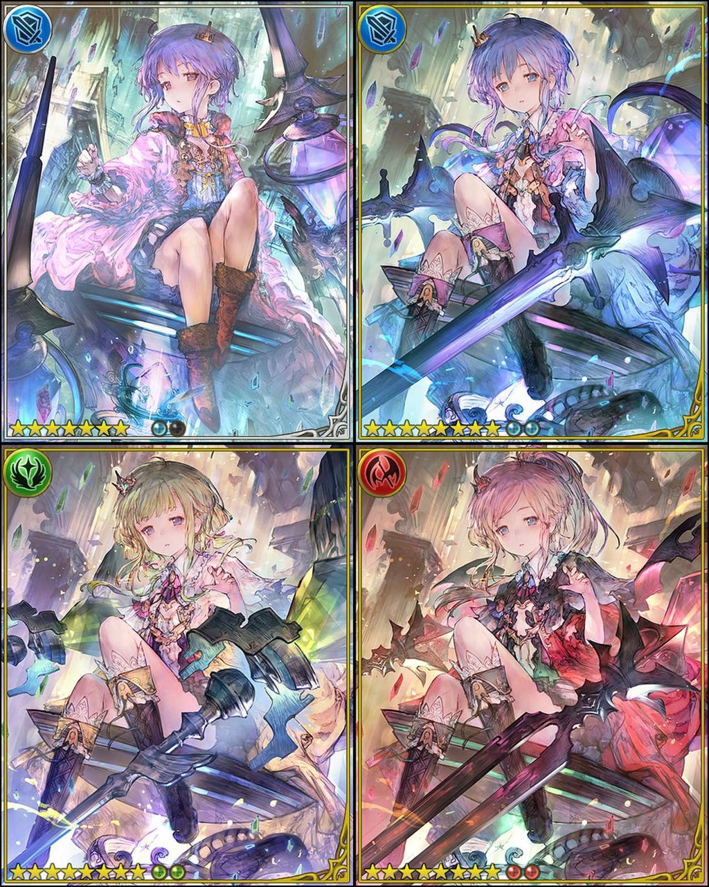 神バハ カード紹介 スピネ ルチル サフィラ 再3 腹パン情報2 フィーナちゃんと 年目