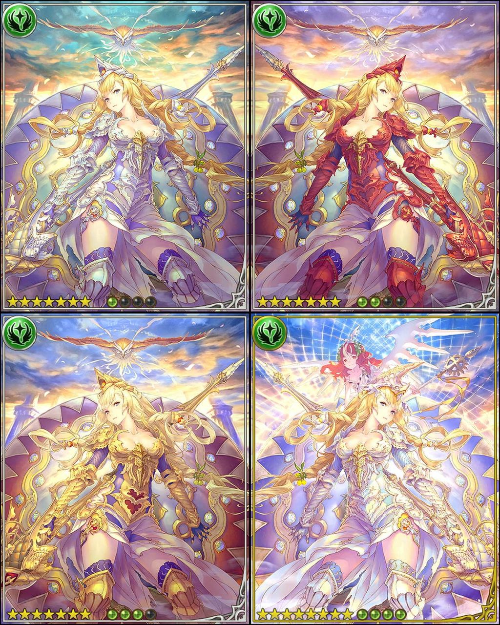 神バハ カード紹介 アテナ メドゥーサ ミューズ 腹パン情報2 フィーナちゃんと 年目