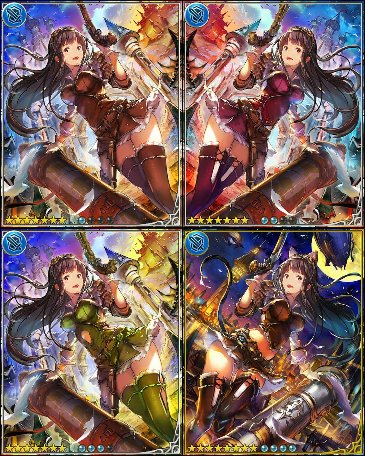 神バハ グラブルからのカード 14 15 腹パン跡地 フィーナちゃんとの思ひ出