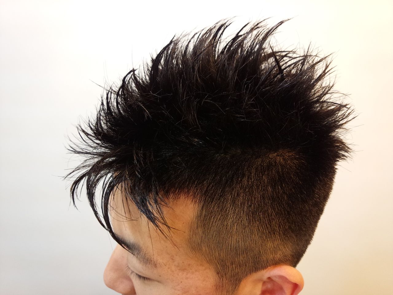 新生活ヘア ツーブロックのアシンメトリースパイキーヘア 富士宮市luck Hairのブログ