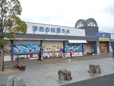 津田の松原SA