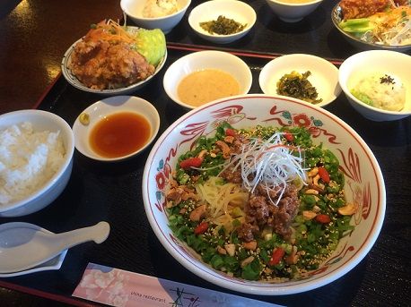 冷やし担担麺セット