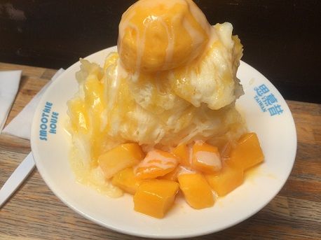 マンゴーかき氷