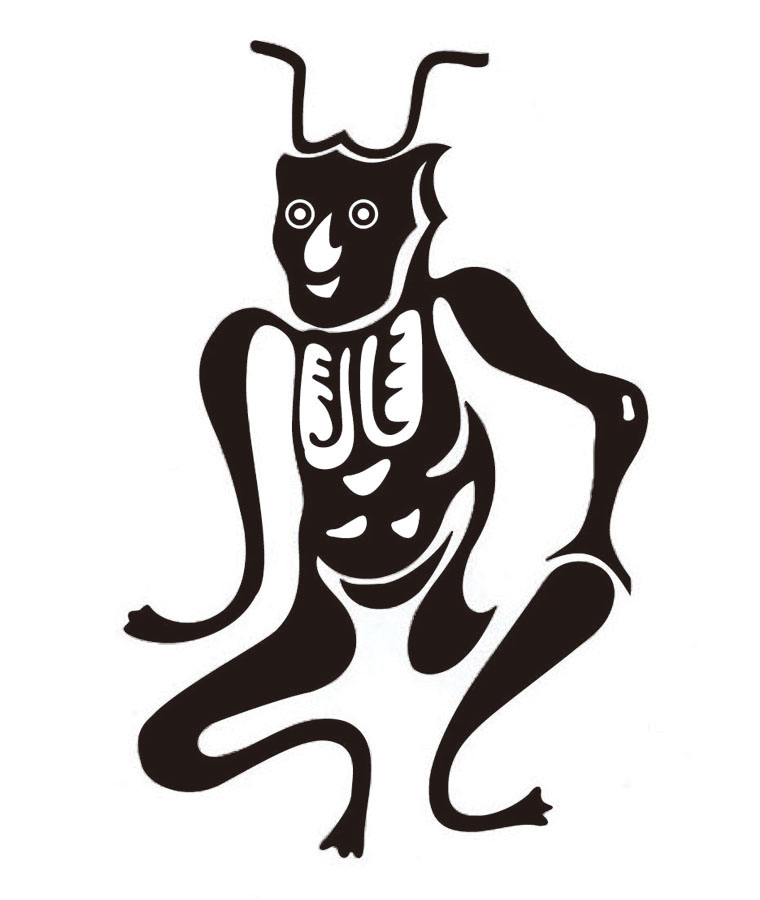 開運さんぽ ご利益 疫病退散の神様仏様 角大師 黄ぶな 開運さんぽ Lucky Beans