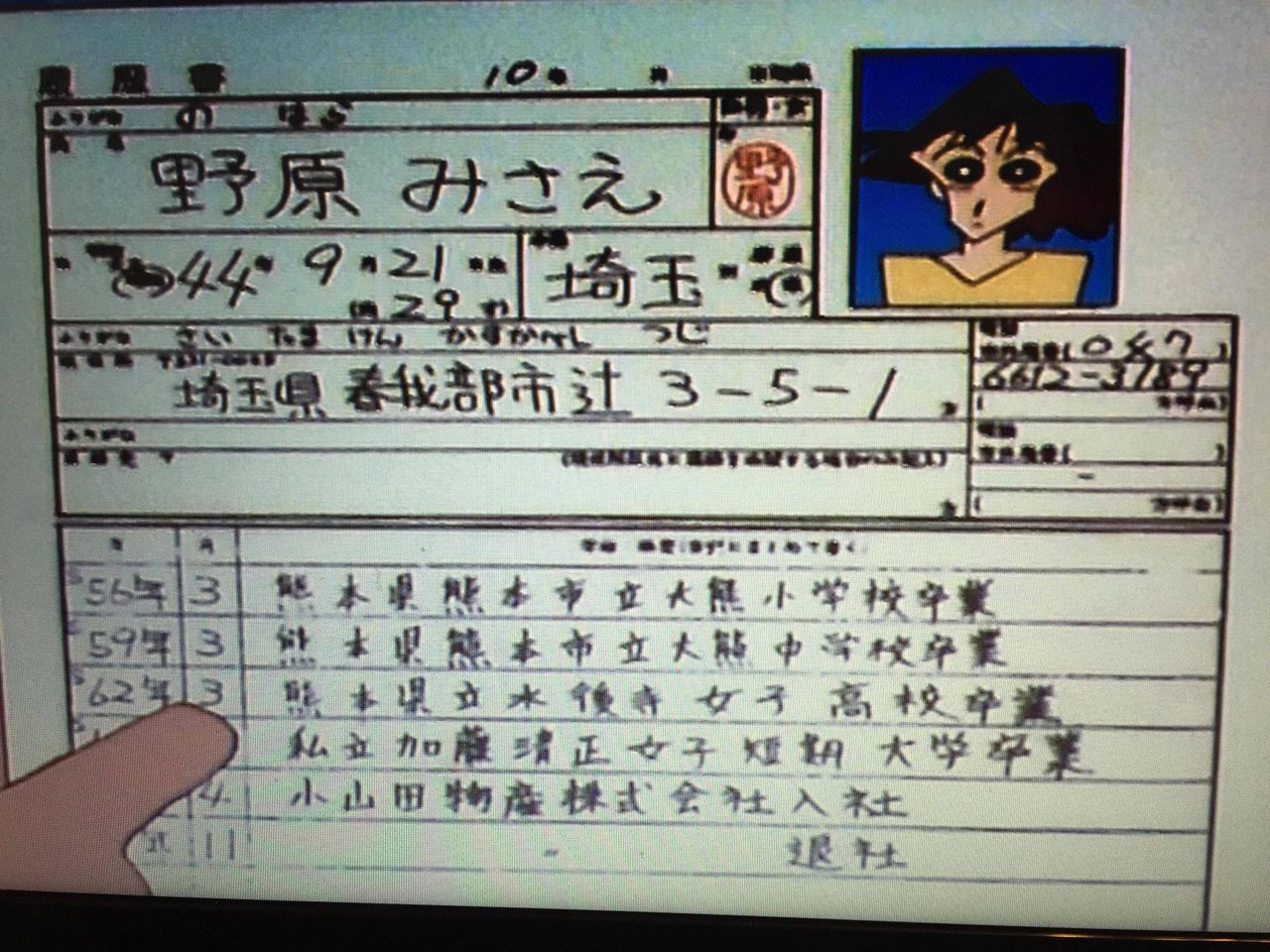 画像 野原みさえの履歴書wwwwwwww 二ちゃんまとめ Eve速 画像 野原みさえの履歴書wwwwwwww 二ちゃんまとめ Eve速