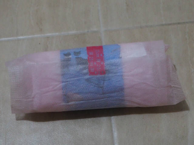 使用済みナプキン　エロ 生理お汚しぱんちゅ : レイはパイパン女児ショーツ