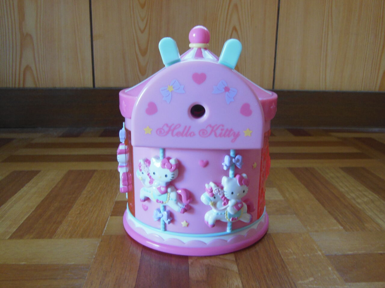 キティ　サンリオ　レトロ　えんぴつけずり　メリーゴーランド　鉛筆削り キティ サンリオ レトロ えんぴつけずり メリーゴーランド 鉛筆