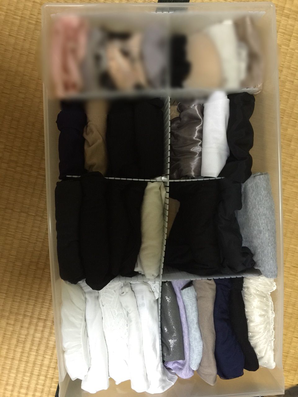 こんまり流片付け祭り 下着 小物 鞄 主婦偏差値45からの脱却 こんまり流片付け祭り 下着 小物 鞄 主婦偏差値45からの脱却