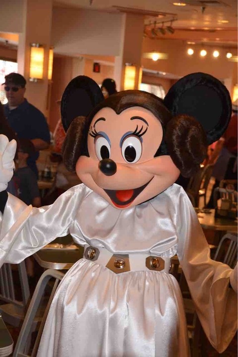 WDW_Hollywood & Vine_レイア姫ミニー