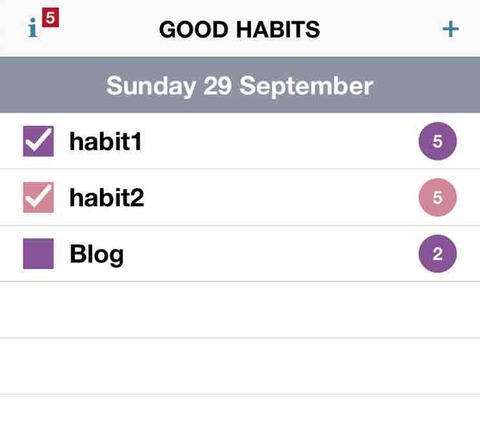 Good Habits