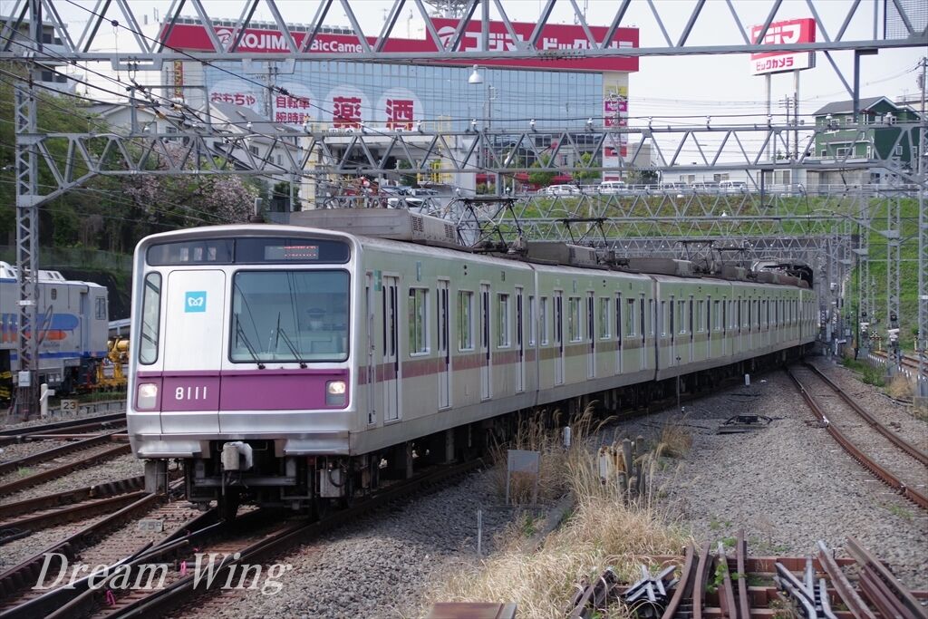 4月9日 田園都市線(半蔵門線)撮影 ~紫ラインのご長寿に会いに 4月9日 田園都市線(半蔵門線)撮影 ~紫ラインのご長寿に会いに