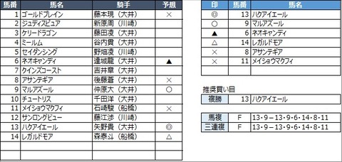 20221102大井6R