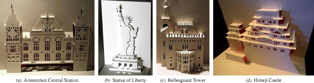 折り紙と3dモデルの邂逅 ポップアップ型ペーパークラフト自動生成手法 A Successful Failure