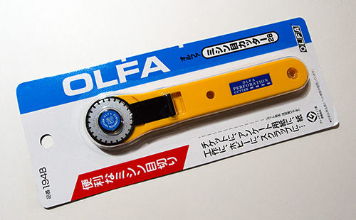 オルファ ミシン目カッター