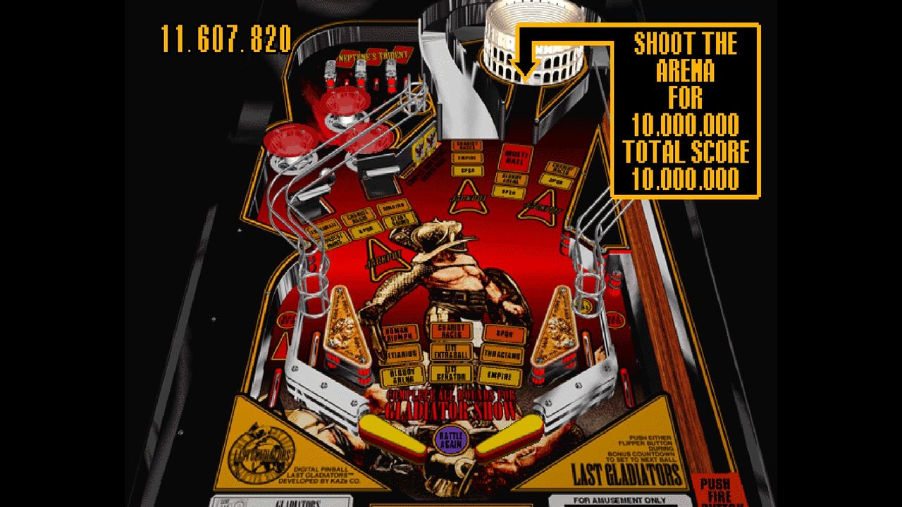 Digital Pinball Last Gladiators (デジタルピンボール ラスト