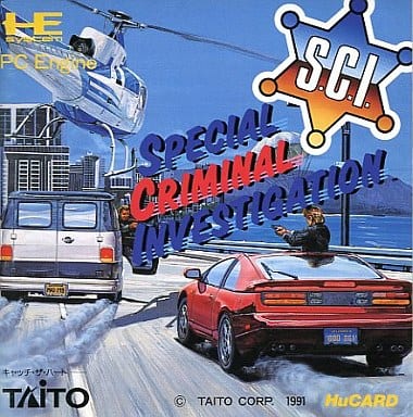 PC-Engine HuCARD S.C.I. TP03016 1991 Taito | eBay