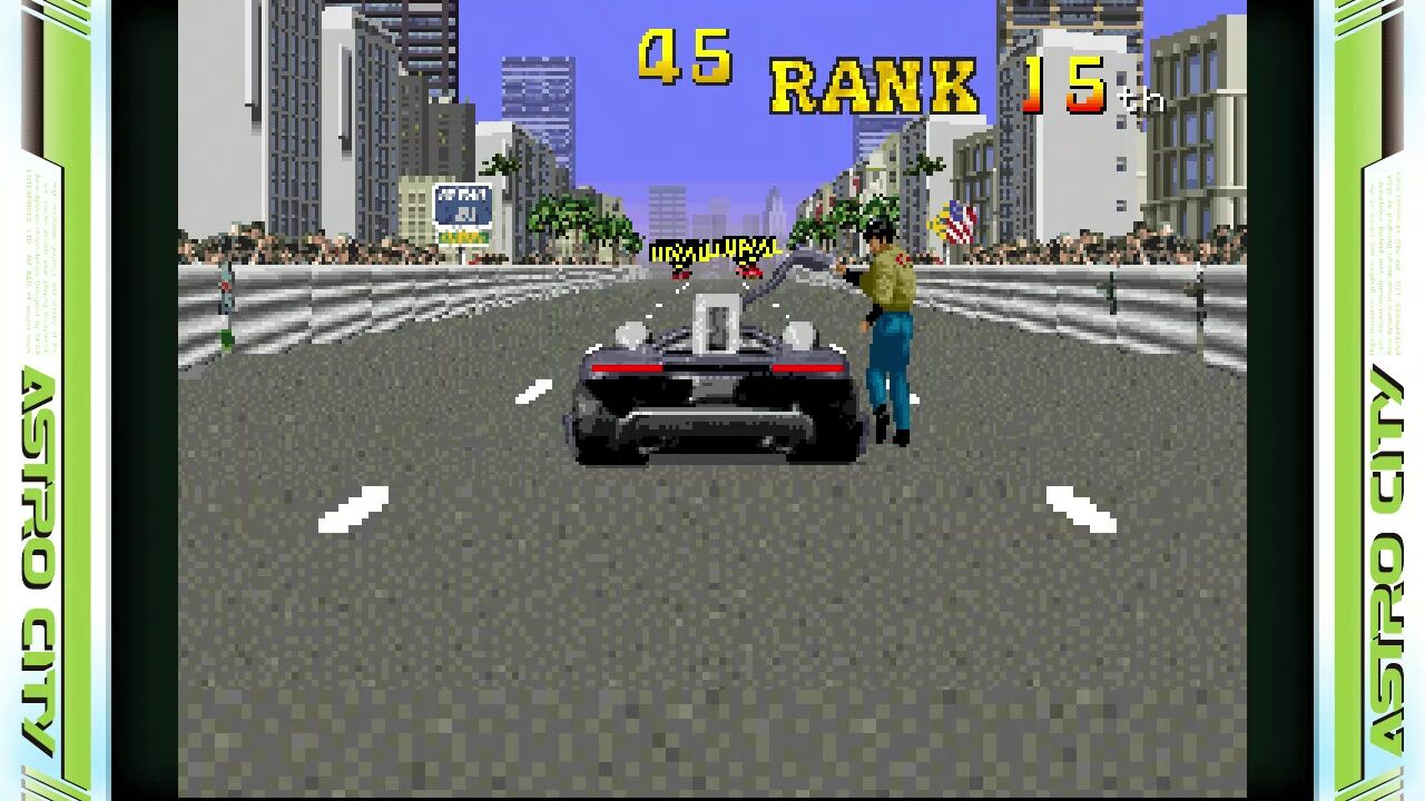 ラッドモビール RAD MOBILE アーケード 貴重なチラシ 美品 SEGA