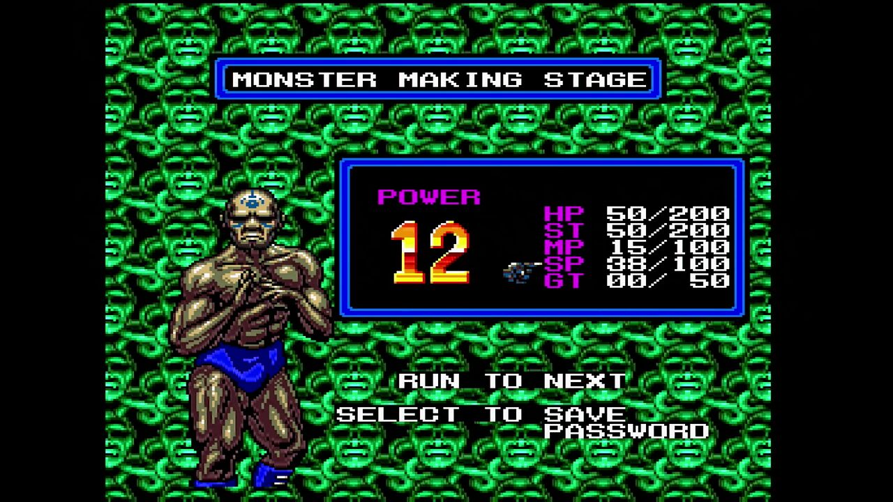 モンスタープロレス』1991年／PCエンジン - レトロゲームの説明