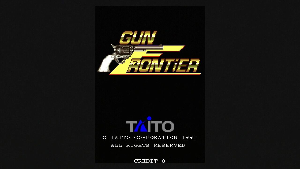 純正 たより タイトー 説明書 インスト ガンフロンティア