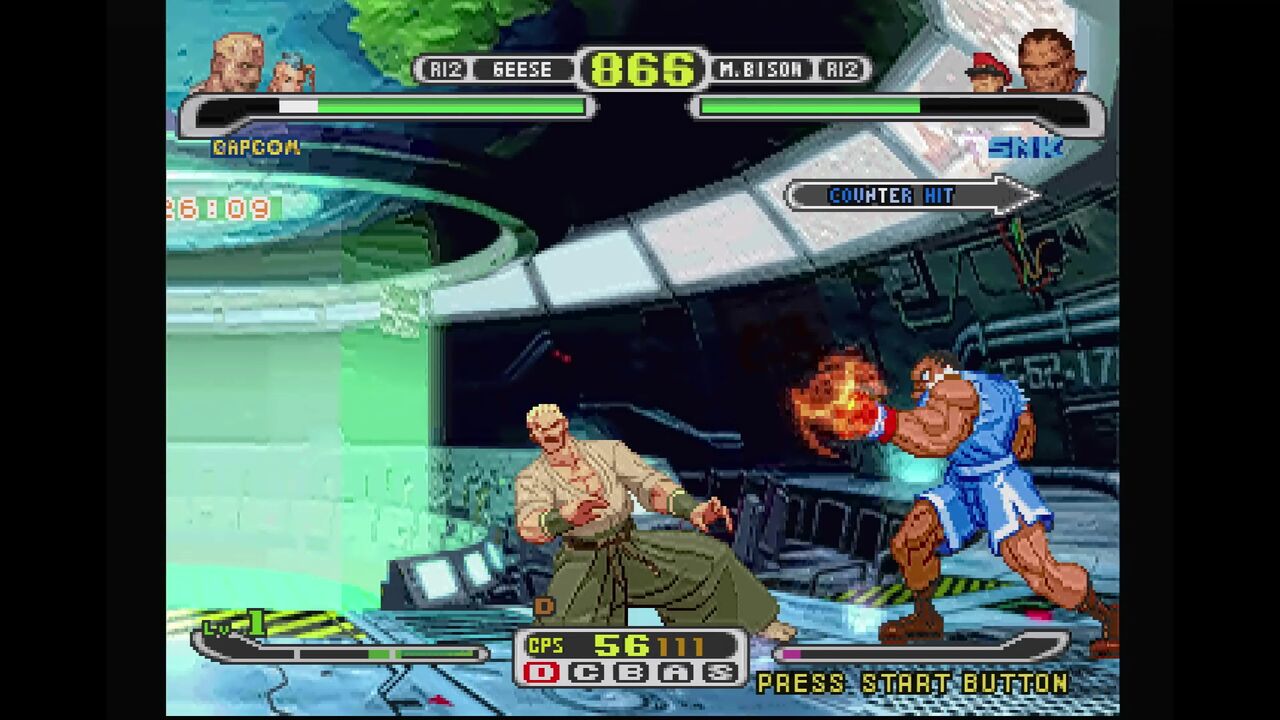 PS】CAPCOM VS SNK ミレニアムファイト2000PRO : だんぼー