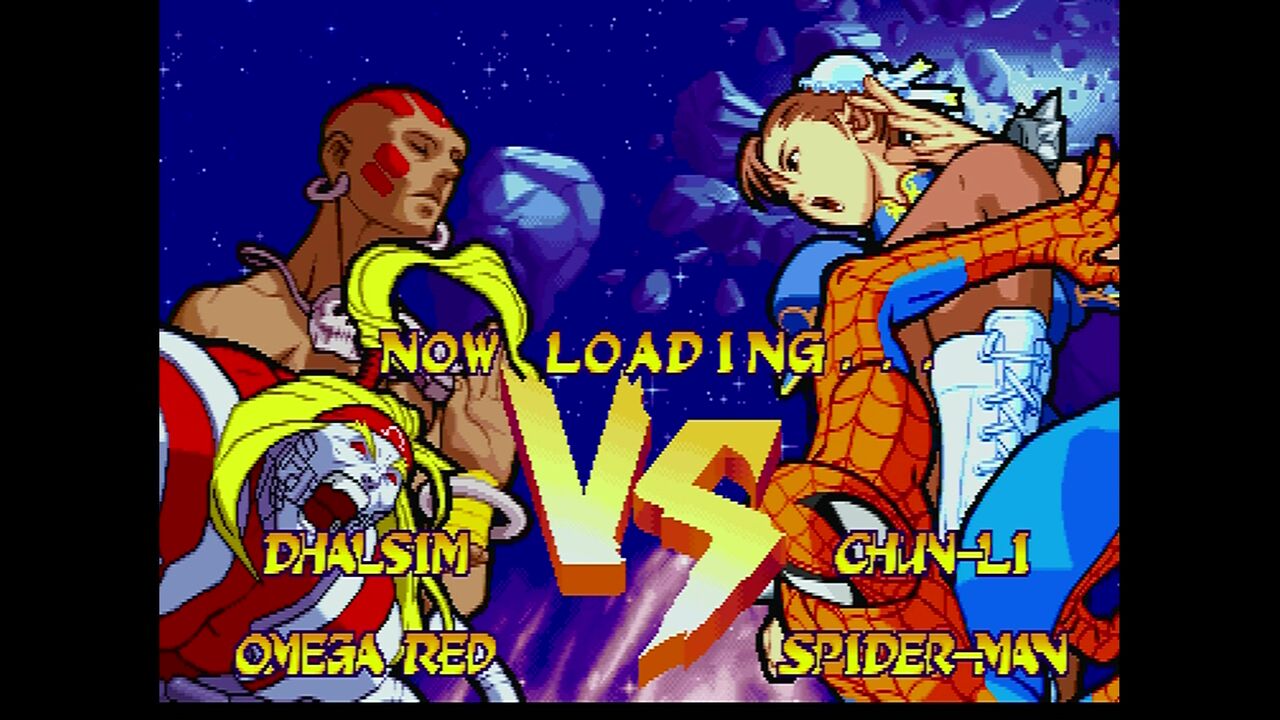 マーブルスーパーヒーローズ VS ストリートファイター EX