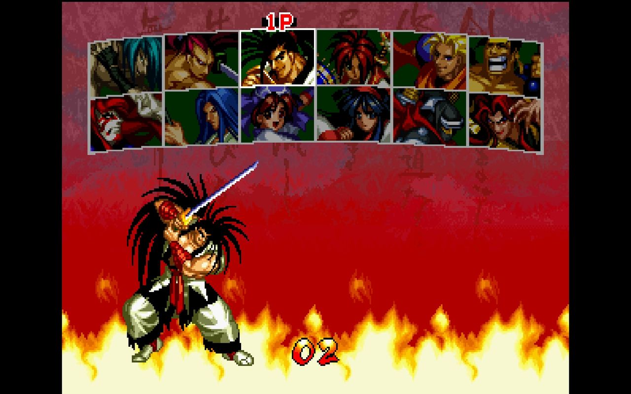 サムライスピリッツ斬紅郎無双剣 コマンド表付き ナコルル下敷き 当選