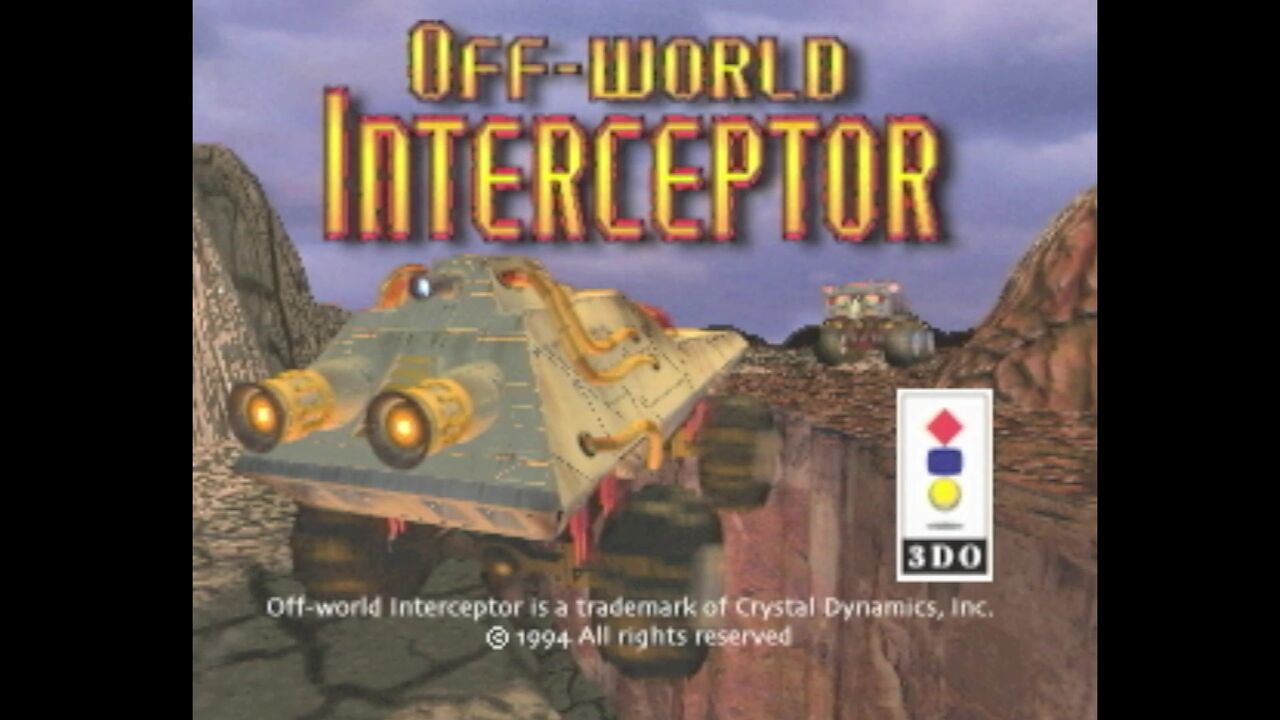 ☆北米版/3DOソフト/OFF WORLD/オフワールドインターセプター