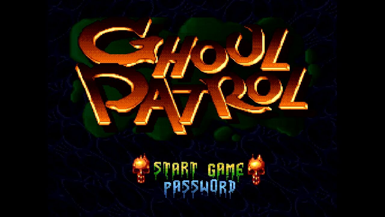 SFC グールパトロール グール・パトロール』1995年／スーパーファミコン - レトロ