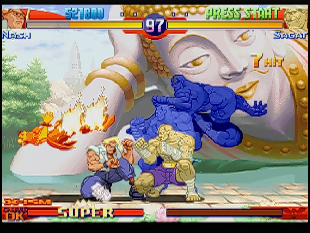 DC】ストリートファイターZERO3 サイキョー流道場 for