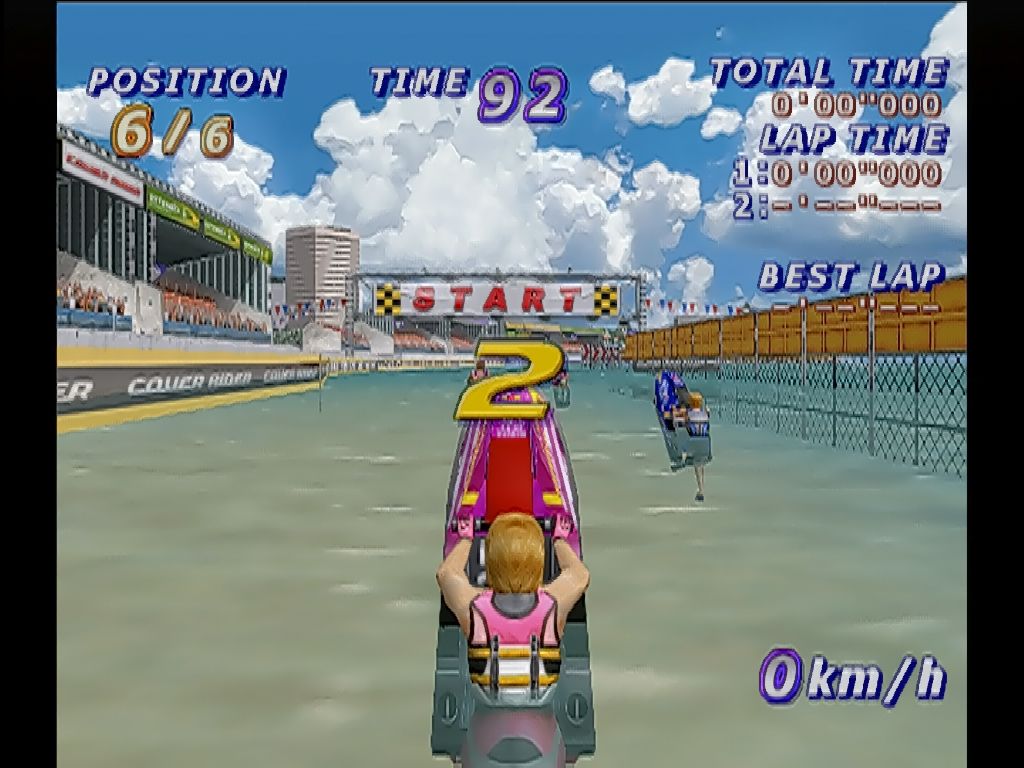 帯&ハガキ付き】パワージェットレーシング2001 ドリームキャスト