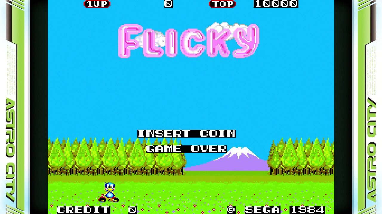 FLICKY フリッキー SEGA セガMR-400005 MSX ROM FLICKY フリッキー SEGA セガMR-400005 MSX ROM
