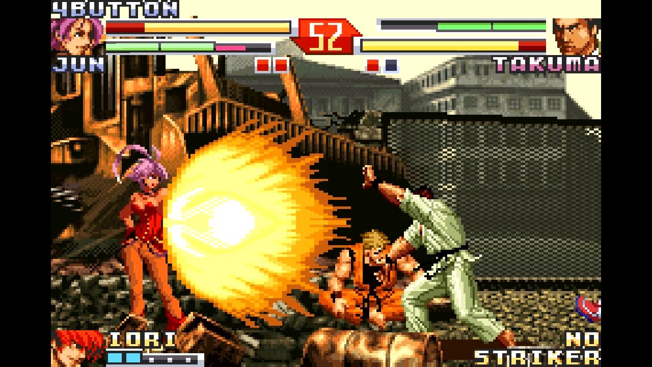 GBA The King of Fighters EX 2 Howling Blood w/ Box Japan KOF