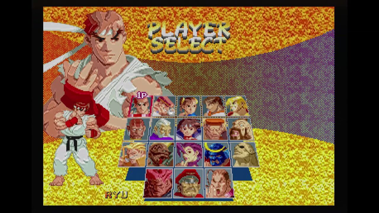 帯付き ストリートファイターZERO2 セガサターン ストリート