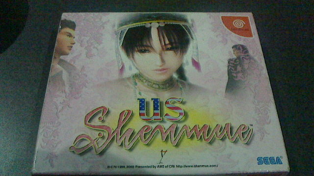 DC US Shenmue シェンムー 告知ポスター ドリームキャスト Yahoo