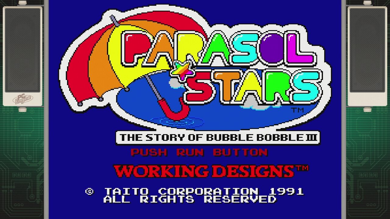 PCエンジン】パラソルスター 海外版 : だんぼーるはうすinブログ