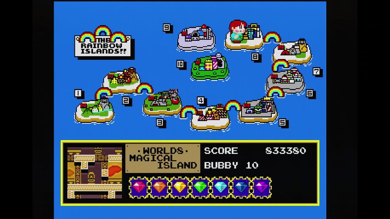 PCエンジン】レインボーアイランド : だんぼーるはうすinブログ