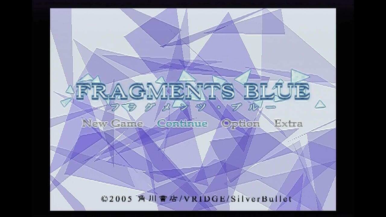 PS2】フラグメンツブルー : だんぼーるはうすinブログ