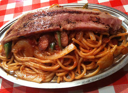 スパゲティーのパンチョ ナポリタン(厚切ベーコン)