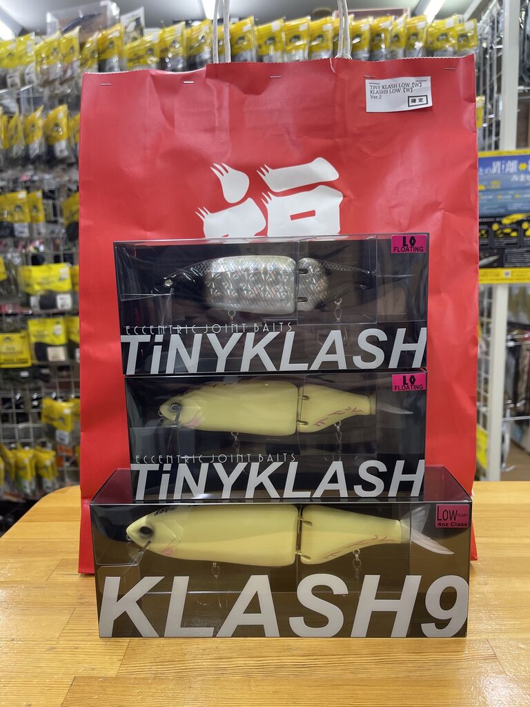 ネット販売情報更新！ルアーショップオーズ2026年 夏袋 ＋ TiNY KLASH