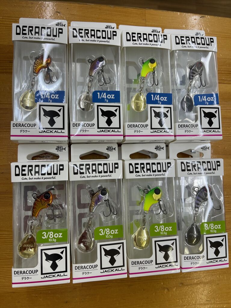 ジャッカル商品入荷しました！ : Lure Shop O'z Blog