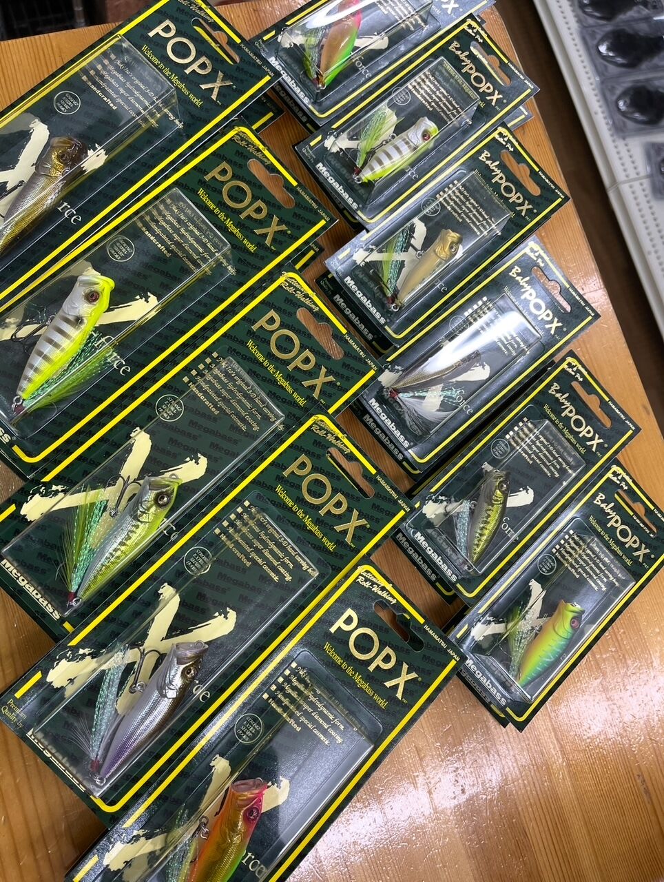 フィッシングルアー8点セット フオレスト ミュー 25弾カラー 2.8g 10個セット つり具の上州