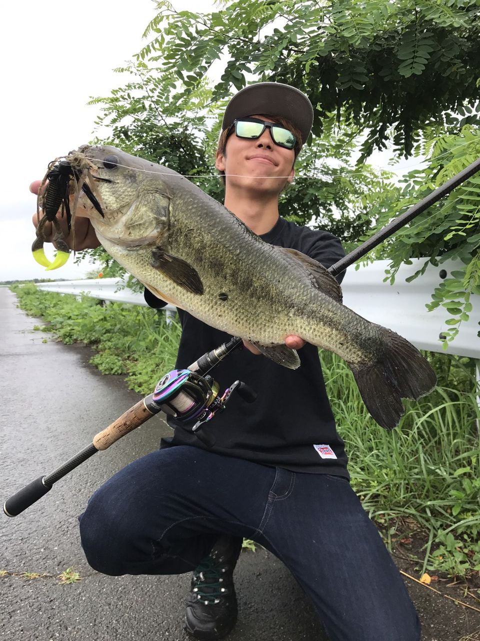 凄い雨ではありますが 八郎潟 野池ブラックバス釣果情報 Lure Shop O Z Blog 凄い雨ではありますが 八郎潟 野池ブラックバス釣果情報 Lure Shop O Z Blog