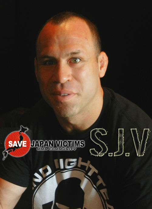 SJV ヴァンダレイ・シウバ WAND 直筆サイン入り Tシャツ : LUTADOR